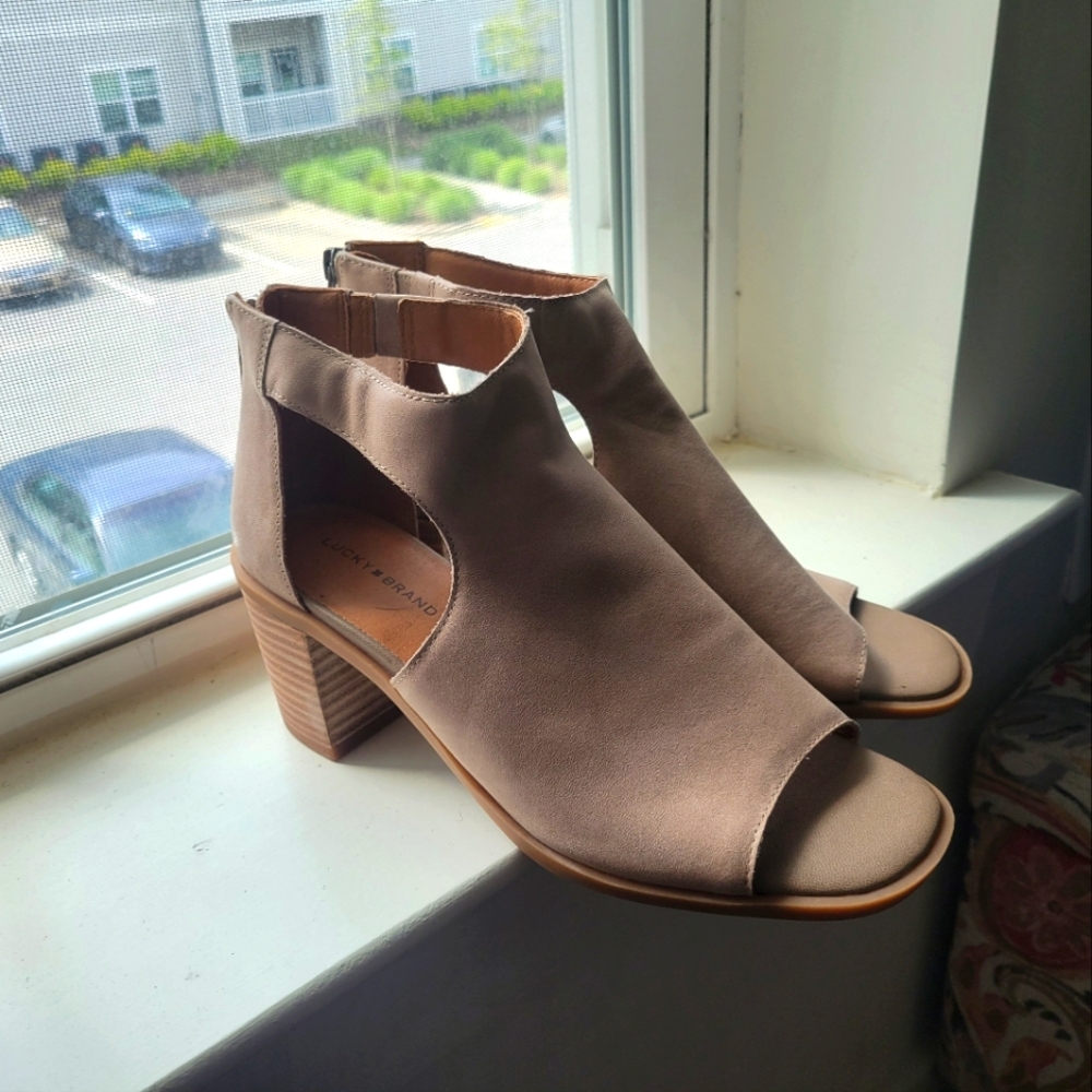 Lucky Brand Leather Heels